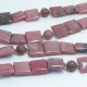 Rhodonite and Silver Necklace