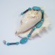 Turquoise and Hematite Bracelet